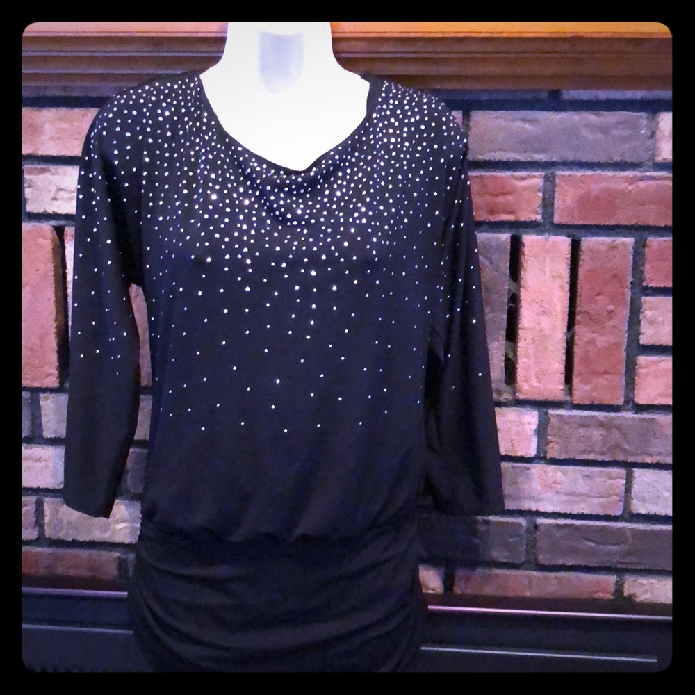 Beautiful Sparkling Studded Top